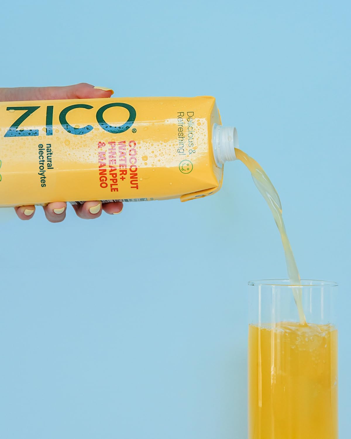 Zico, Pineapple Mango Coconut Water, 33.8 Fl Oz | Grocery Pickup